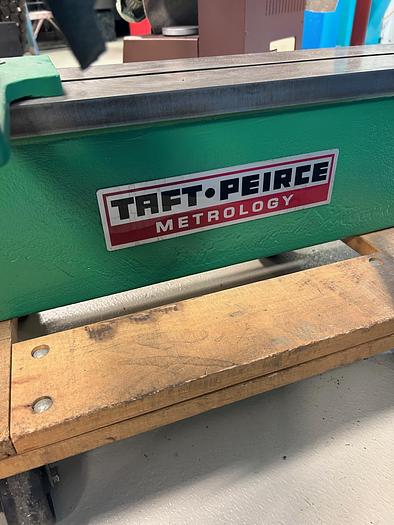 Used Taft-Peirce Metrology 60" Bench Center