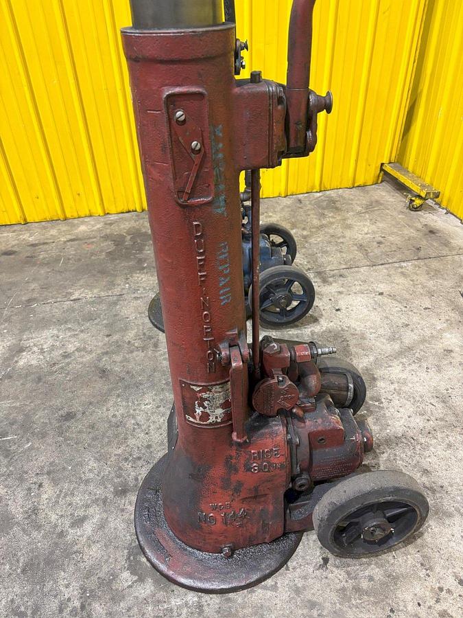 Used 100-Ton Duff Norton 126-CMJ Air Motor Jacks, 13.75" Lift (2 Units)