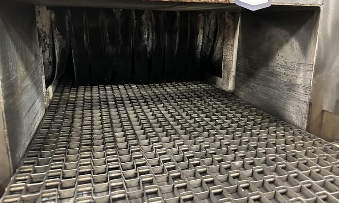 Used 3-Stage Ransohoff Stainless Steel Washer, 24" wide Conveyor