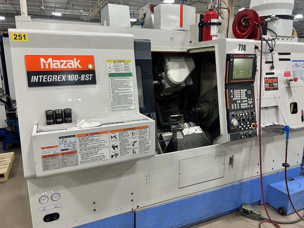 Used 2007 Mazak Integrex 100-IIIST CNC Lathe