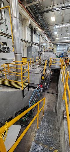 Used 2016 Parker Netsushori Kogyo Co., LTD Austempering Heat-Treatment furnace, Salt Pump & Salt Tank