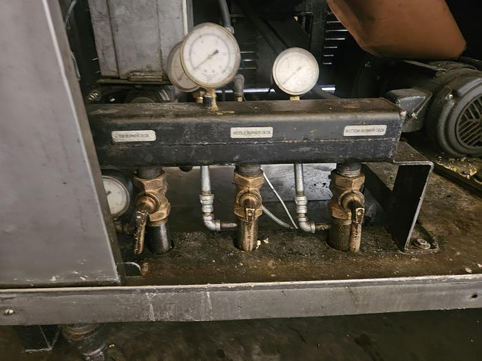 Used Machine Masters Corn Tortilla Line - Sheeter, Corn Oven, Cooling Conveyor & Counter-Stacker