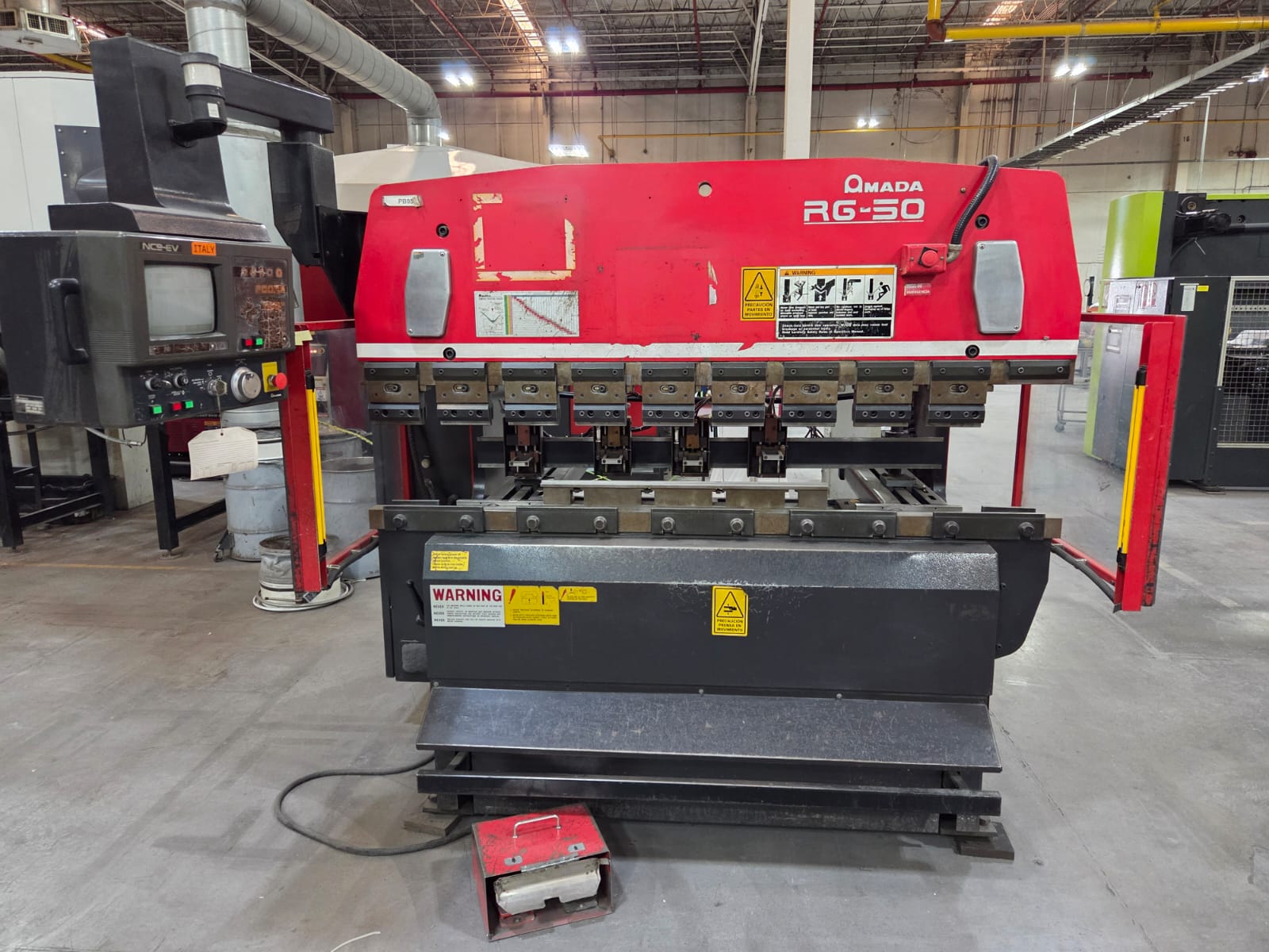 Used Amada RG-50 CNC Press Brake (2001)