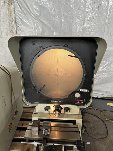 Used DELTRONIC DH214-612R OPTICAL COMPARATOR