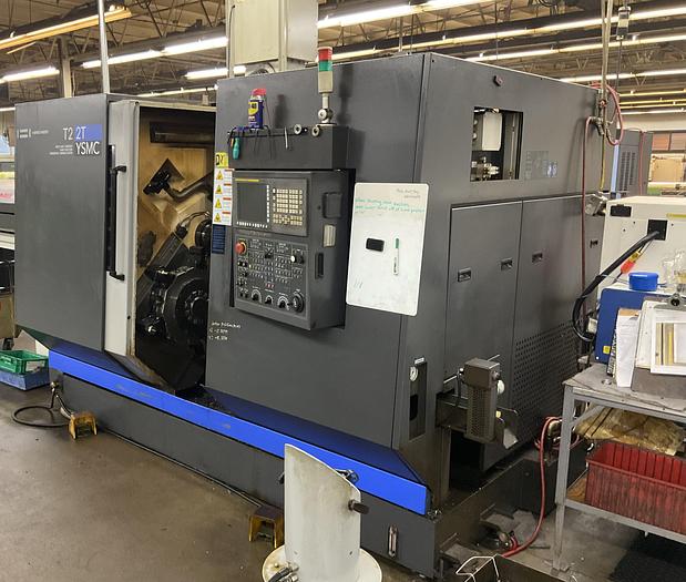Used 2013 Hwacheon T2-2T YSMC Multi-Axis CNC Lathe
