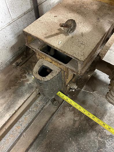 Used 7-1/2 TON PROGRESSIVE DOUBLE LEG GANTRY CRANE wirh Shaw-Box Hoist