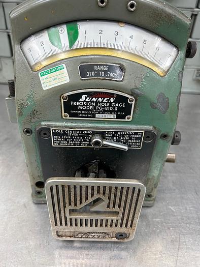 Used Sunnen Precision Hole Gage, Model: PG-810-S