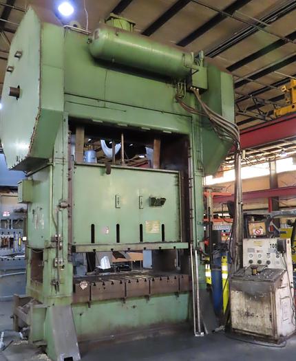 Used 400-TON BLISS STRAIGHT SIDE STAMPING PRESS, MODEL: SC2-400