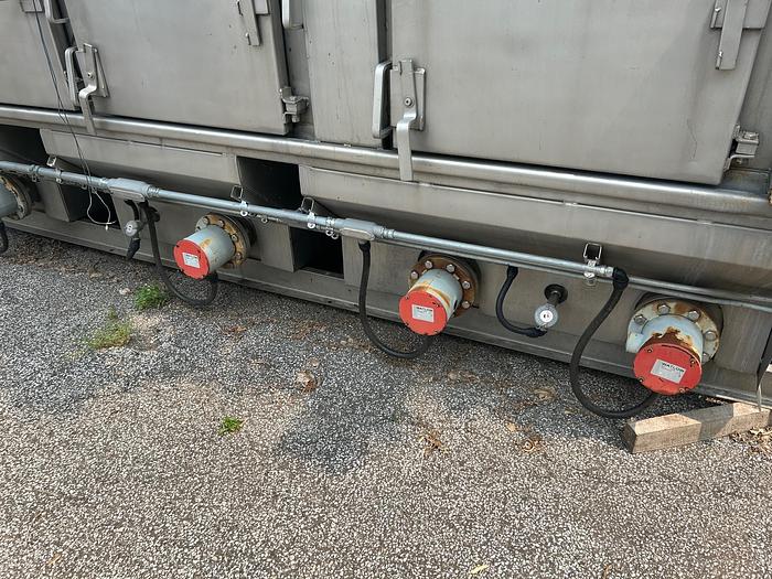 Used 18" x 7" - 3 Stage Stainless Steel Electrical Washer