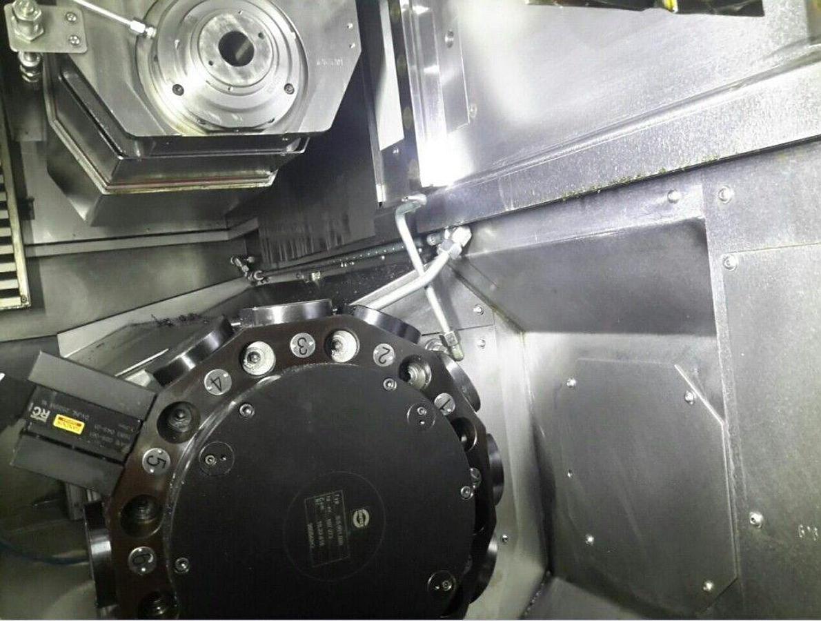 Used WEISSER UNIVERTOR AS90/400L RT CNC Lathe