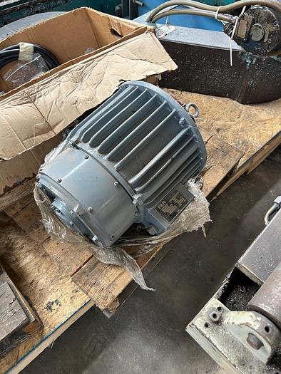 Used 15HP P&H Wound Rotor Motor, Model: HEWH286RX, RPM: 1140, Electrics: 230/460