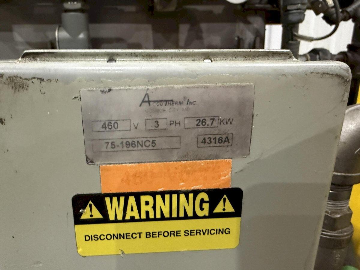 Used 2018 JENFAB STAINLESS MODEL #LJ 19" ROTARY DRUM WASH / RINSE / DRAY PARTS WASHER SYSTEM 