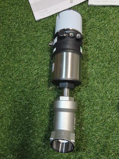 Burkert  2-Way Angle Control Valve 2100 A 40M PTFE, Part #: 00213635