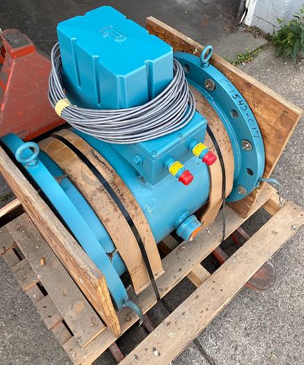 Fischer & Porter Mag-X 10D1435A Magnetic Flow Meter w/ Teflon Lining, 16"