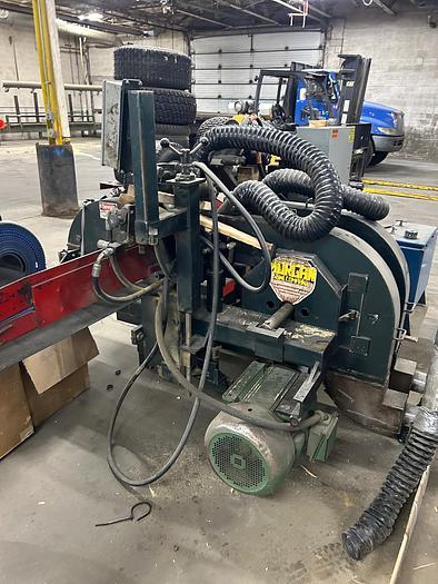 Used Morgan Multi-Head Re-Saw Pallet Making Saw