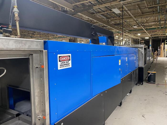 Used 2014 PCS Pultrucoater Powder Coating Solutions, Inc. Substrate Powder Coating Line