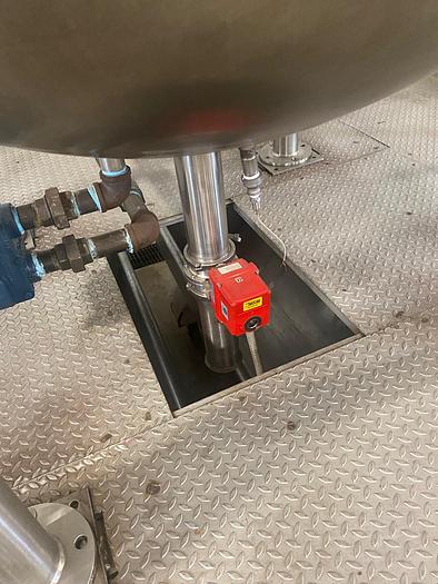 Used Befco 220 Gallon Stainless Steel Cooking Kettle w/Agitator 