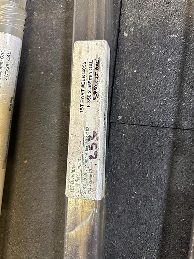 Used Large Lot of Various New Gun Drills Eldorado Tool Drill Masters, 120+ Gun Drills