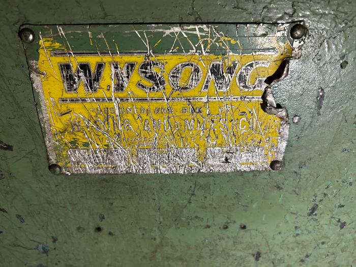 Used 10′ x 1/4″ Used Wysong Mechanical Shear