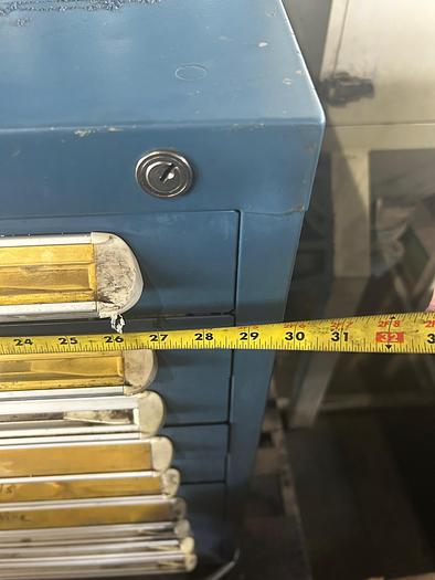 Used 9-Drawer Stanley Vidmar Cabinet