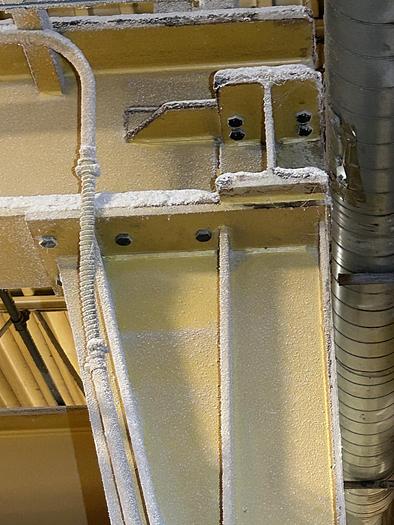 Used 7-1/2 TON PROGRESSIVE DOUBLE LEG GANTRY CRANE wirh Shaw-Box Hoist