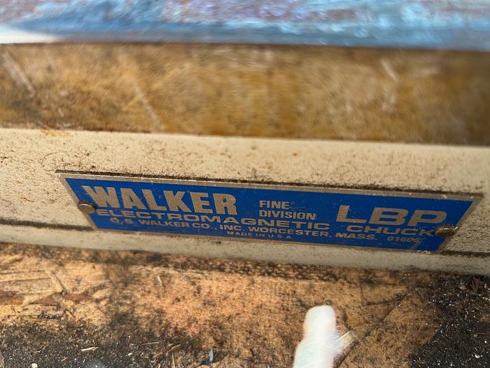 Used Walker Electromagnetic Chuck (Fine Division) LBP 12" X 24"  Chuck 