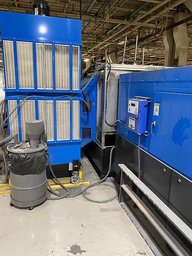 Used 2014 PCS Pultrucoater Powder Coating Solutions, Inc. Substrate Powder Coating Line