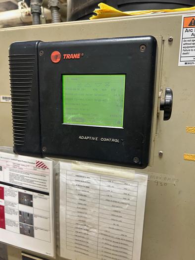 Used 1100 Ton Trane Model: CHVH128GAC003BX293A21EAX1A0000000NABC000 Chiller