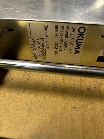 OKUMA E0451-521-051 Power Supply (New)  OEM Packaging