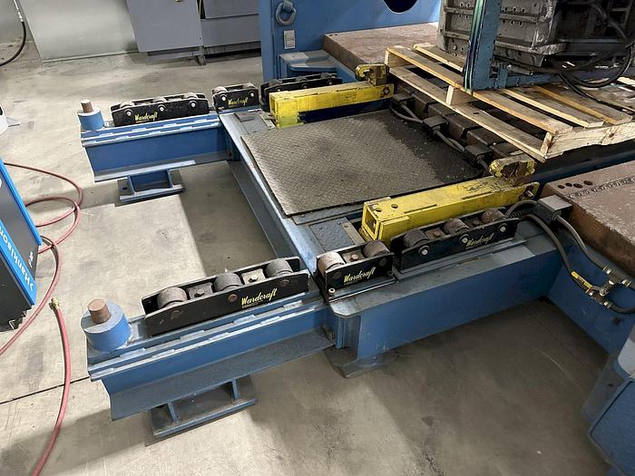 Used 18,000 LB ALLEGHENY DS-180-96-48 ROTATING DIE HANDLER SEPARATOR