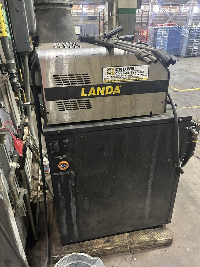 Used Landa EHW4-30024C Heated Pressure Washer