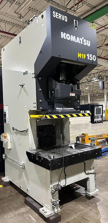 Used 165-Ton Komatsu Servo Model: H1F150-2 Gap Frame Press