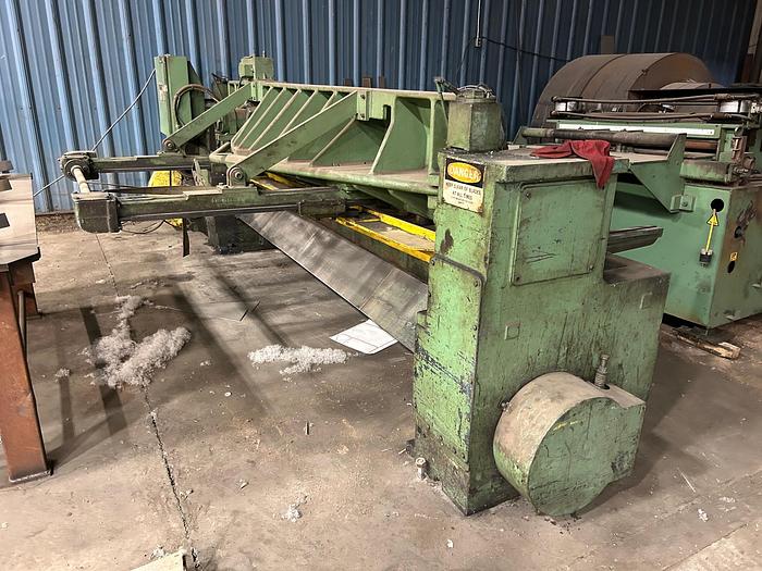 Used 10′ x 1/4″ Used Wysong Mechanical Shear