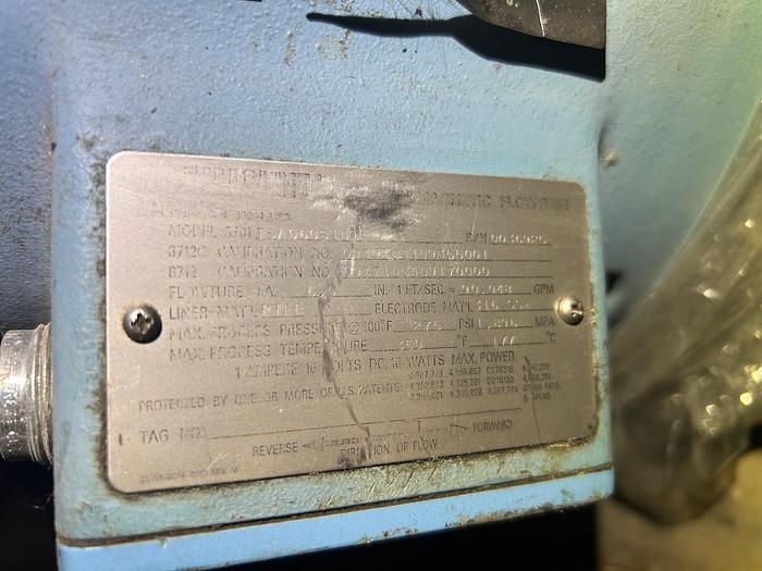 Used ROSEMOUNT MODEL 8701 TSA060S1G1 MAGNETIC FLOWTUBE