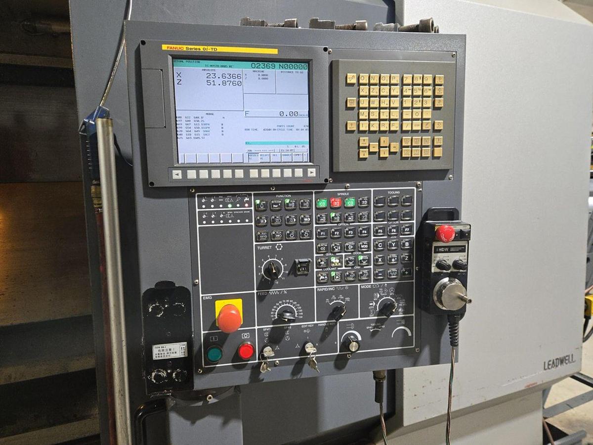 Used 2011 LEADWELL LTC-35CL CNC LATHE