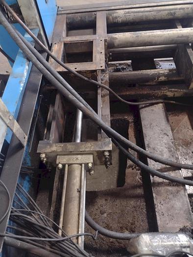 Used 196 TON X 3.5 ARS MODEL #RST 1000 HORIZONTAL HYDRAULIC BRIQUETTER / PUCKING PRESS SYSTEM