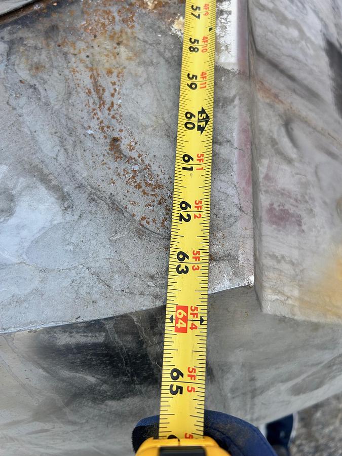 Used 5-Ton Temptek Portable Air-Cooled Chiller, Model: CFD-5AR