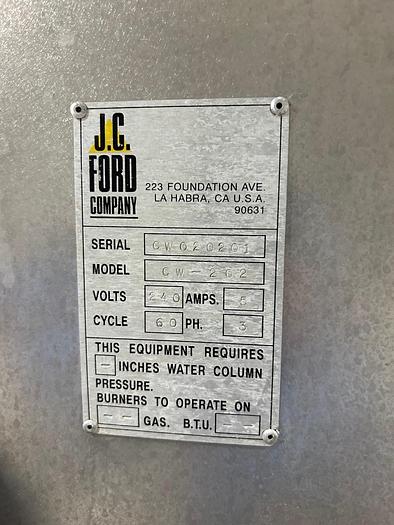 Used J.C. Ford CW-202 Corn Washer