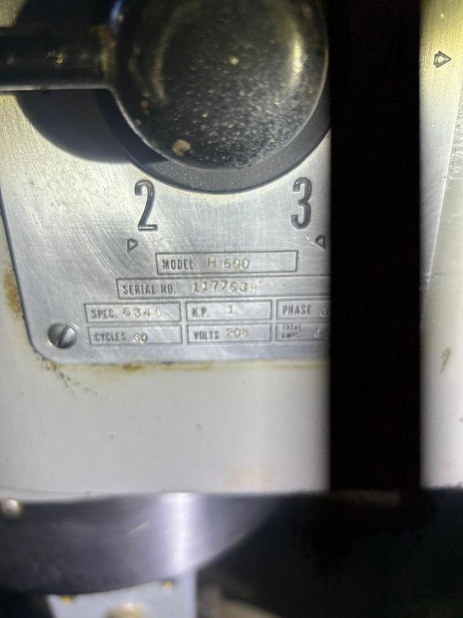 Used 60 Quart Hobart H 600 Mixer