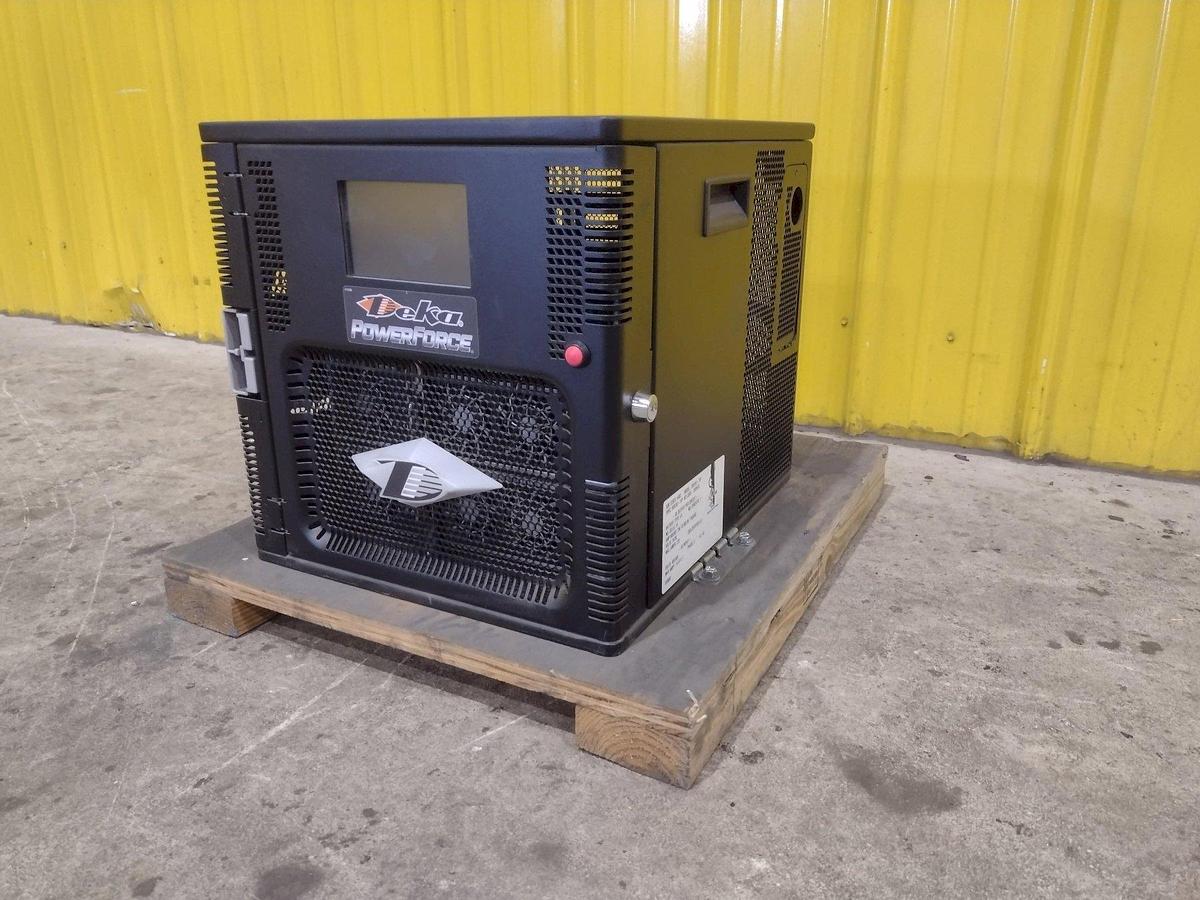 Used Deka PowerForce Model: 900EB3-18P Forklift battery charger