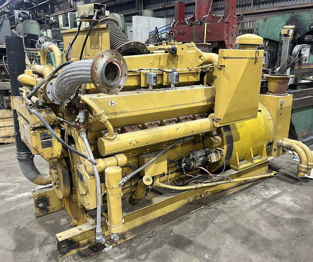 Used 500 Kw Caterpillar Diesel Generator, Model: D348