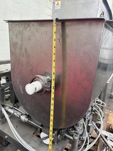 Used 7 Cu Ft Ribbon Blender  Stainless Steel Food Grade (50 Gallons)