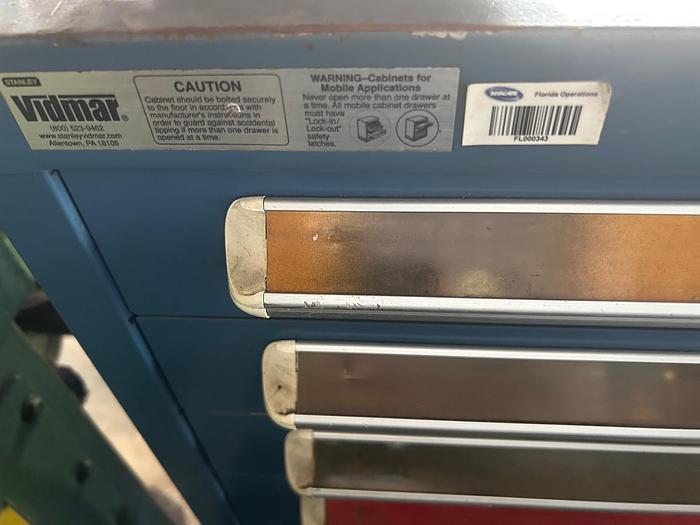 Used 12 Drawer Stanley Vidmar Cabinet