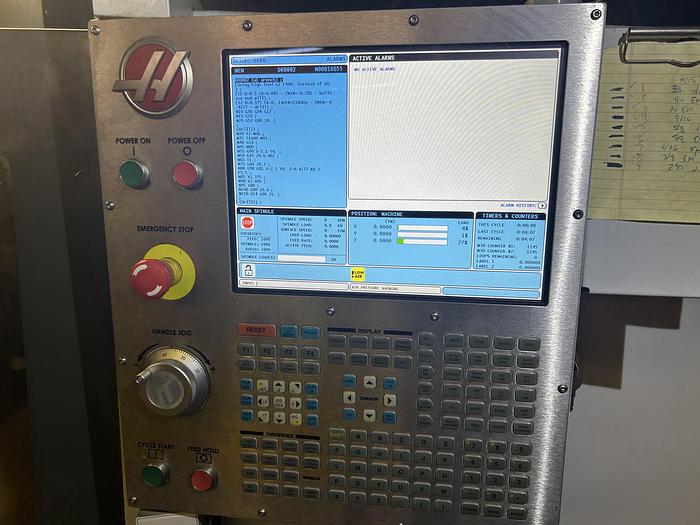 Used 2015 Haas TM-2P Vertical Machining Center