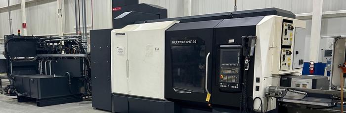 Used 2019 DMG Mori Mutlisprint 36 CNC Multi-Spindle Lathe