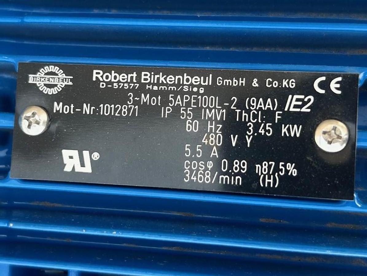 Used Munsch Vertical Cantilever Pump, Model: TPC-M-50-32-125 (6 Available)