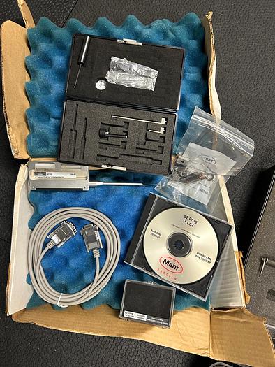 Used Mahr MarSurf CD120 Contur Measuring Station w/ Mahr Perthometer S2