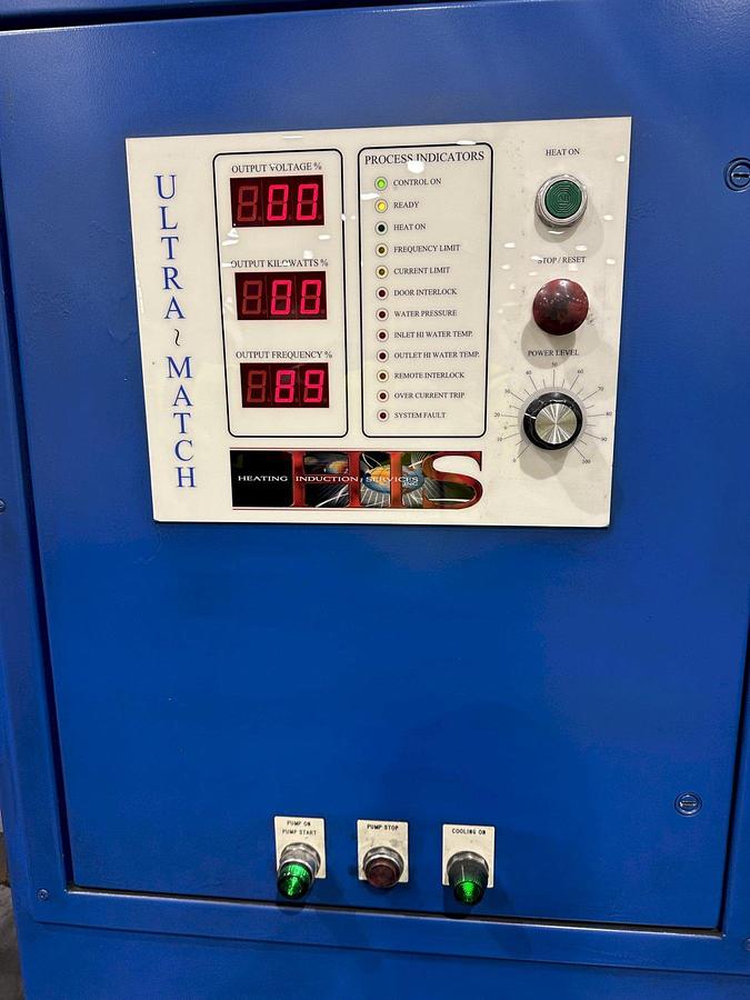 Used 800 TON MACRODYNE PRESS & BILLET HEATING INDUCTION SERVICES FORGING SYSTEM