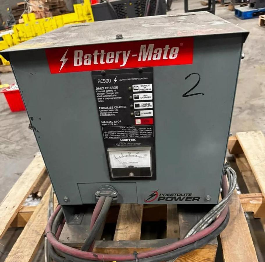 Used 24-Volt Prestolite Power Battery-Mate Model: 510M1-12C Battery Charger