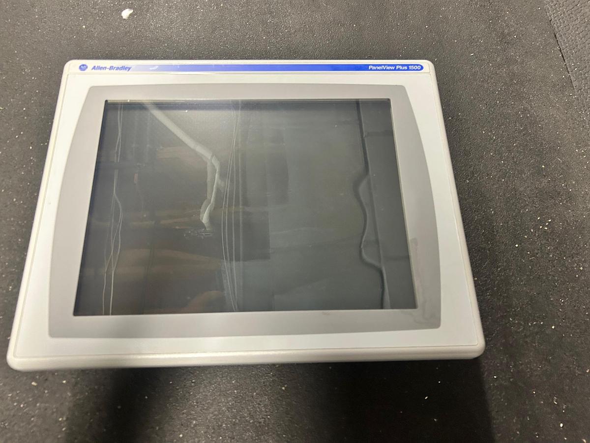 Used Allen Bradley Panelview Plus 1500, Cat 2711P-RDT15C Ser. B, Rev. B